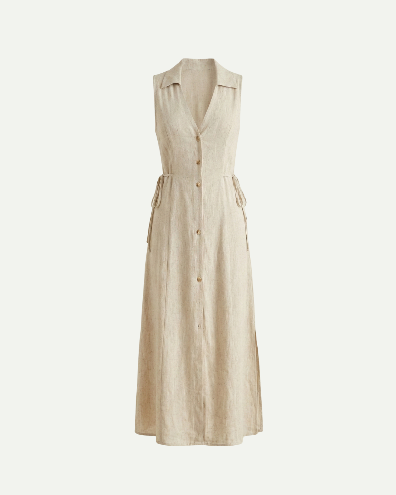 Elouise | Robe Chemise en Lin
