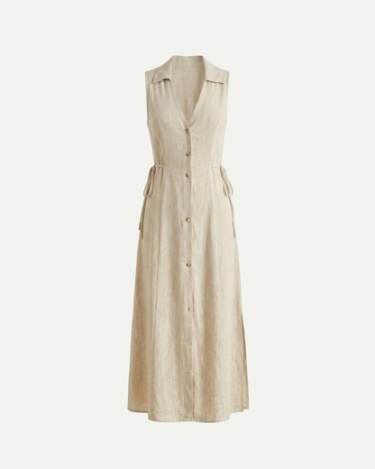 Elouise | Robe Chemise en Lin